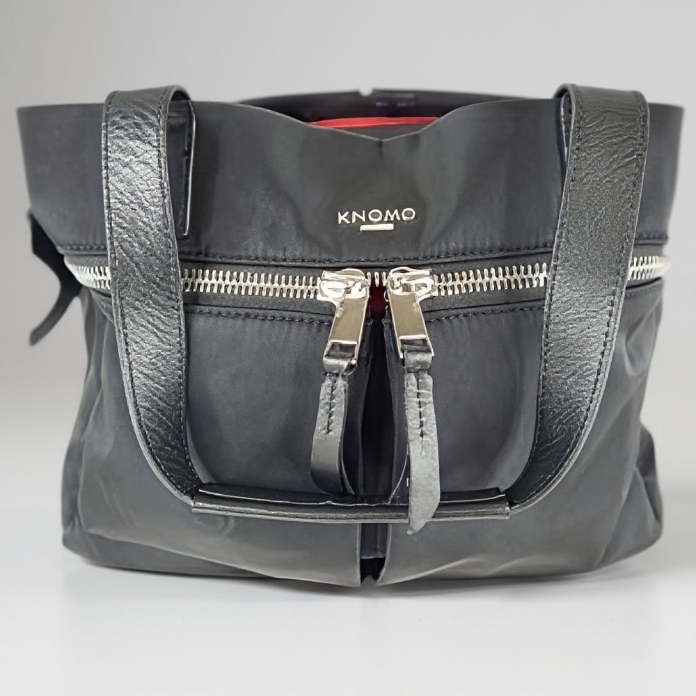 Black Leather Women's Laptop Bag